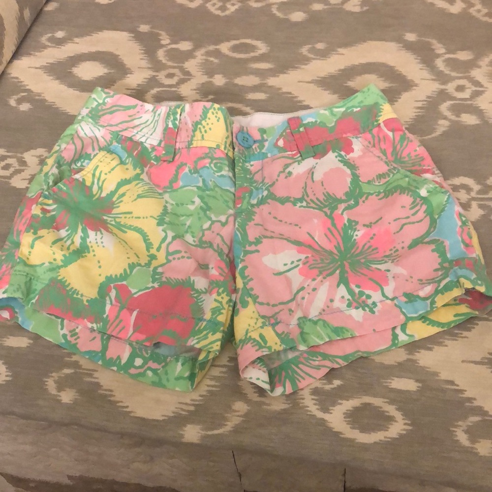 Lilly Pulitzer size 00 Callahan shorts